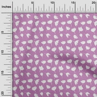 Onuone pamučna svila ružičasta tkanina cvjetna tkanina za šivanje tiskane plafne tkanine pored dvorišta