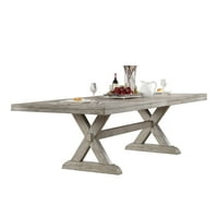 Gardenrija Stjenovirni trpezarijski stol u sivom hrastu 72860