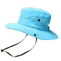 Djeca šešir za sunčanje dječja modna solidna suncobrana šešir ribarskih kapu za bazin kapa na otvorenom