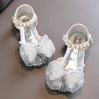 Djevojke Sandale Vjenčane cvijeće Djeveruše Show Princess Cipes Shonestone dvostruke princeze cipele