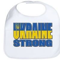 Cafepress - Ukrajina Strong - Slatka tkanina Baby Bib, Toddler Bib