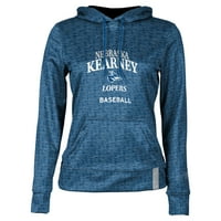 Ženska plava Nebraska-Kearney Lopers bejzbol pulover hoodie