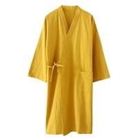 Hesxuno ženska modna rube ogrtač tri četvrtina rukava meka jesenska pidžama