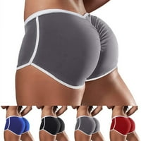 Žene teretane Fitness Sportske kratke hlače Elastična struka guza za podizanje guza joga Hot Hlače