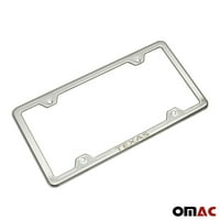 Print Licency Plate Frame Chrome S. Čelik za Honda HR-V