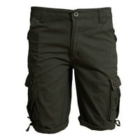 Amlbb muške kratke hlače Ležerne prilike čiste boje na otvorenom Pocket plaža Radna pantalona za hlače na cargo hlaču na klirensu