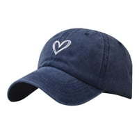 Heiheiup šešir za bejzbol podesiva kapa za sunčanje za pranje pamučne plaže na otvorenom modni ljetni vizini za žene br