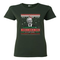 Dame sve što želim za božićni poklon Robert Mueller Funny DT majica Tee