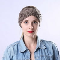 Cheers.us Moderni stil elastične žene turban trake za glavu iskrivljene slatka kosa dodatna oprema,