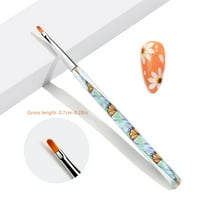 Akril prozirna vrpca za manikir olovka Set boja slikanje halo-dye-fototerapija žičana četka za nokte