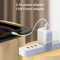 12W USB zvanični punjač i adapter za napajanje, za vatrene tablete i adapteri - bijeli