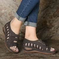 B91XZ klinovi sandale za žene kopče Flops klinovi Modne ženske ljetne cipele Sandale Flip remen cipele