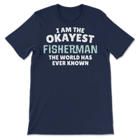 Smiješna ribarska majica - ja sam na dole