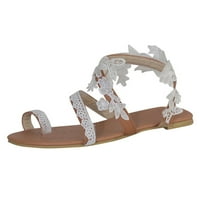 Hvyesh remenice sandale za žene Dressy ljetni isječak Sandale za venčane sandale Boho prozračne sandale veličine 7,5