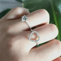 Viadha Fashion Silikonski dame Prstenovi dame silikonske vjenčane prstenove pripreme