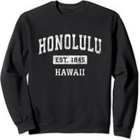 Honolulu Hawaii Hi Vintage Etapen Sports Design Dukserirt
