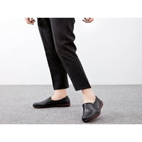 Sanviglor Womens Flats Slip na brodu Cipele Udobne natikači Rad prozračne lagane casual cipele neklizajuće