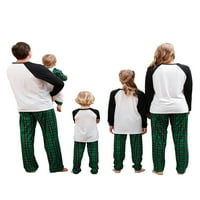 Peyakidsaa Family Božićni pidžami Podudaljni setovi Xmas koji odgovara PJS za odrasle za djecu za spavanje