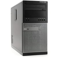 Obnovljeni Dell Optiple Tower Computer PC, Intel Quad-Core i7, 500GB HDD, 16GB DDR RAM, Windows Home,