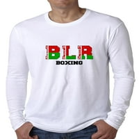 Bjelorusija Boks - Olimpijske igre - Rio - zastava Muška majica dugih rukava majica