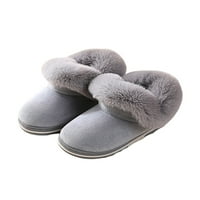 Hirigin Baby Girl Boy Winter Cipele Solid Color uzorak Sliper Početna Čizme