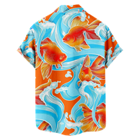 Dnevne košulje Svjetske okeane vrši nove havajske majice Havajska majica na plaži za ljeto