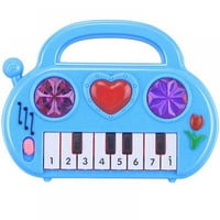 Igračke za muzičke instrumente, elektroničke igračke za učenje klavira sa svjetlima za godišnje za bebe
