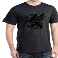 Cafepress - Crna Gryphon tamna majica - pamučna majica