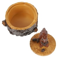 Rosarivae Resin pepeljara za guzicu za cigarete za spremanje za spremanje BO Squirrel Model Ashtray