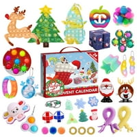 Sunsery Kid igračke Kit Advent Calendar odbrojavanje do božićnih idealnih poklona