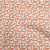 Onuone pamuk poplin twill lagana breskva tkanina azijska kawaii quilting pribor ispisuju šivanje tkanine