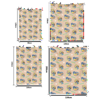 Lilo & Stitch bacajte pokrivač s jastukom komfornim pokrivačima za mikrofiber za kućni kauč, krevet