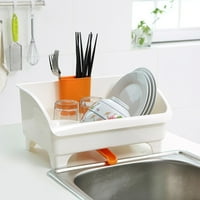 Kuhinjski plastični nosač za sušenje Rust i jednostavan za čišćenje stalak za kuhinjski ormar za ostavu