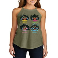 Disney's Encanto - Mirabel Emotions - Juniors High Neck Tank Top