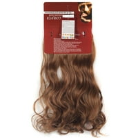 17 - 24 Curly Clip u sintetičkim ekstenzijom za kosu, stil T8-C, isječke sa punim glavom, 140g-145g