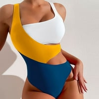 Žene kupaći kostim za žene Kupanje odijelo Duboko u boji Boja Blok kupaći kostimi kupaći kostim za žene