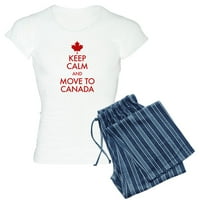 Cafepress - Budite mirni prelazak u Kanadu - Ženska lagana pidžama