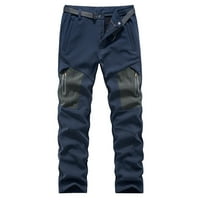 Jerdar Cargo Hlače Muškarci Solid Casual Fashion Dugme-Zip Multi-džepni ravni teretni pantalone velike