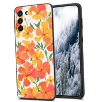 HIBISCUS - telefon, deginirani za Samsung Galaxy S Case Muške žene, fleksibilni silikonski udarni kofer