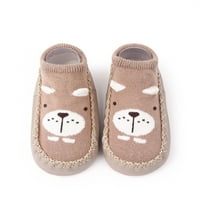 TODDLER BABY 0-meseci čarape za čarape mekane jedine slatke crtane neklizne stambene cipele za šetnju za novorođenčad devojčicu