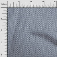 Onuone svilena tabby tkanina Chevron Geometrijski tiskani tkaninski dvorište širom