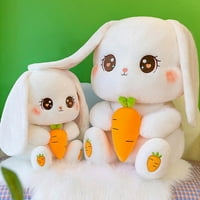 Plish Rabbit Girl Gift Plish igračka lutka slatka mrkva zec zmaj