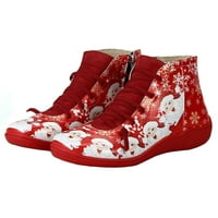 Par Xmas kratke čizme Izvrsne žene Božićne cipele Ženske casual cipele