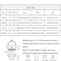 Žene kupaći kostim kupaći kostim za žene Žene Split kupaći kostimi s punim bojama seksi kupaći kostimi sa grudima bez čelika BAIKINI Orange S