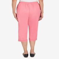 Alfred Dunner ženski petite Sweet Cut Capri