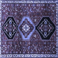 Ahgly Company Machine Persible Pravokutnik Perzijski plavi Tradicionalni prostirci, 6 '9 '