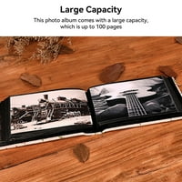 Amaiiu Photo Album kartice sakupljač za pohranu kolektora Veliki kapacitet Pribor za domaćinstvo Desktop