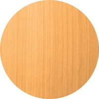 Ahgly Company u zatvorenom okruglom sažetkom narančastih suvremenih prostirki, 7 'krug
