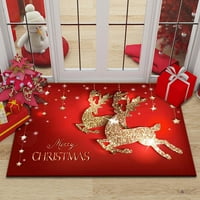 Božićni tepisi za dnevne sobe Tepih Svečane praznične prostirke Poklon Božićna vrata Personalizirani