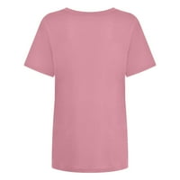 Smiješna radna košulja Žene sarkastična majica Smiješna grafička majica okruglog vrata Tee Tors Rose